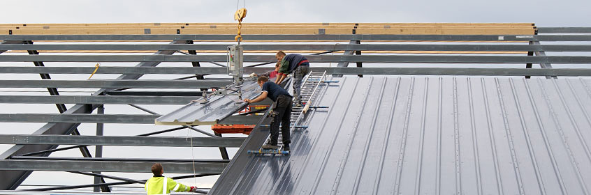 Kattoelementti asennus